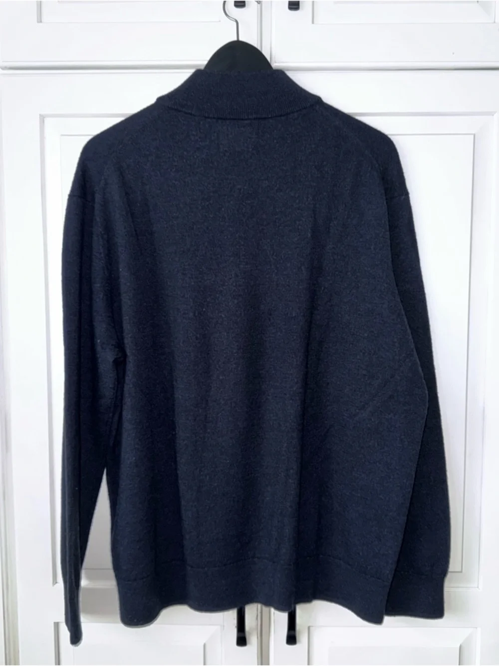 UNTUCKit Men's Half-Zip Sweater - Navy. Size‎ XXL
